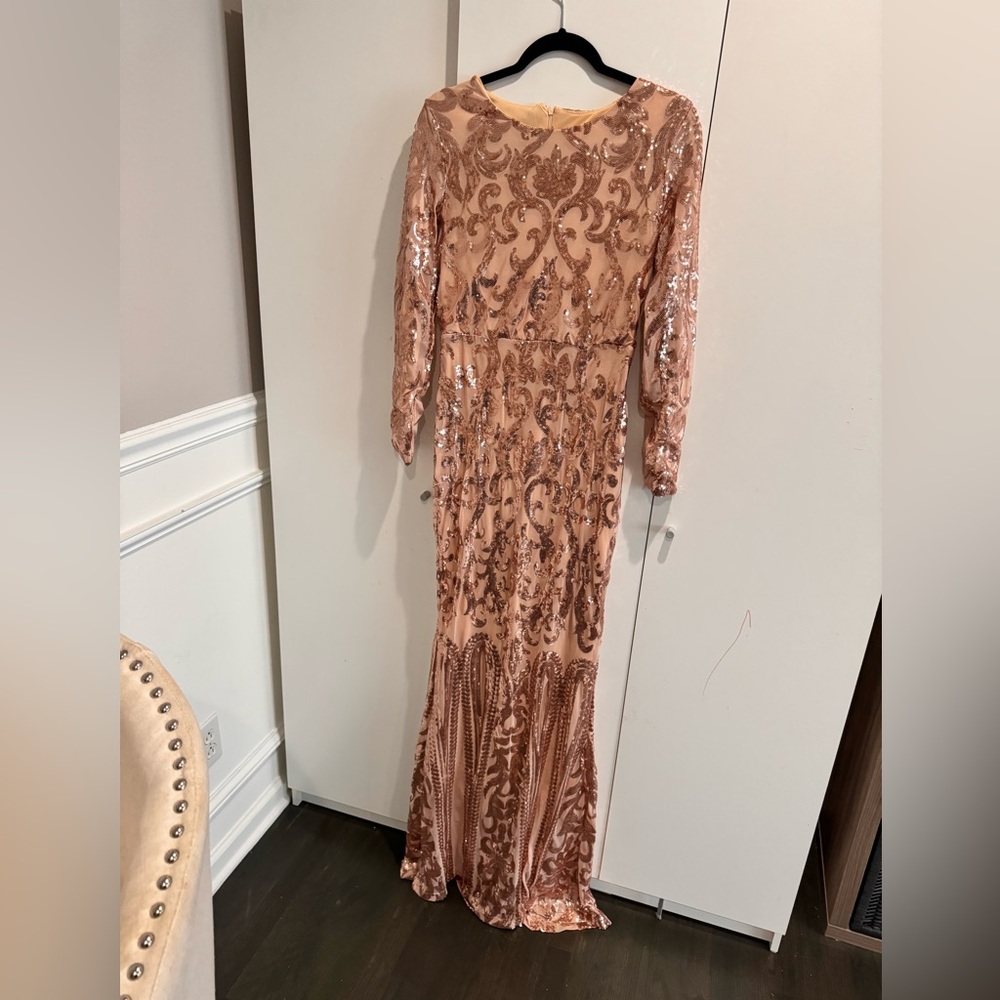 Sequin dress gown